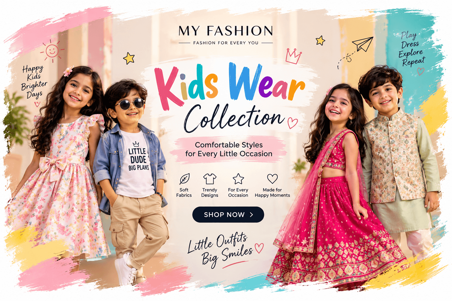 Kids Wear Collection 2026: Comfortable Styles for Every Little Occasion