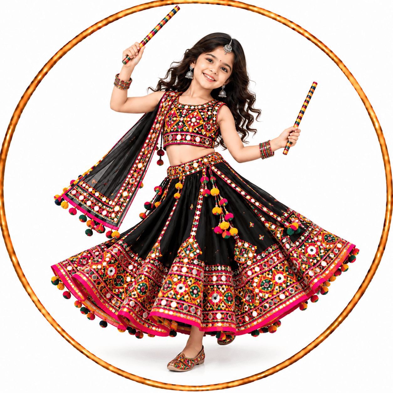 Girls Garba Wear