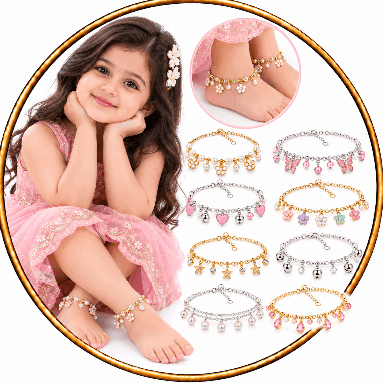 Girls Anklet