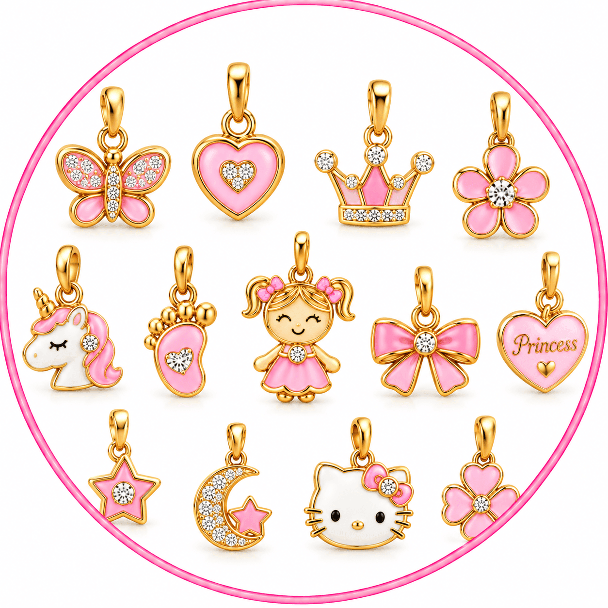 Baby Girls Charms