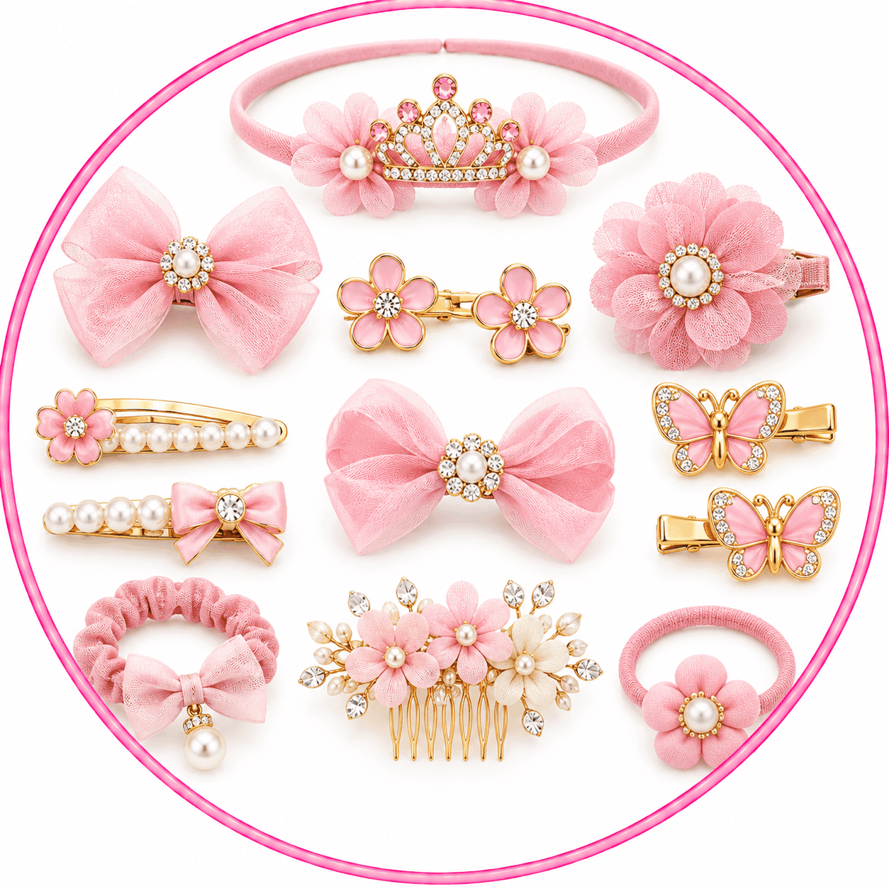 Baby Girls Hair Jewellery