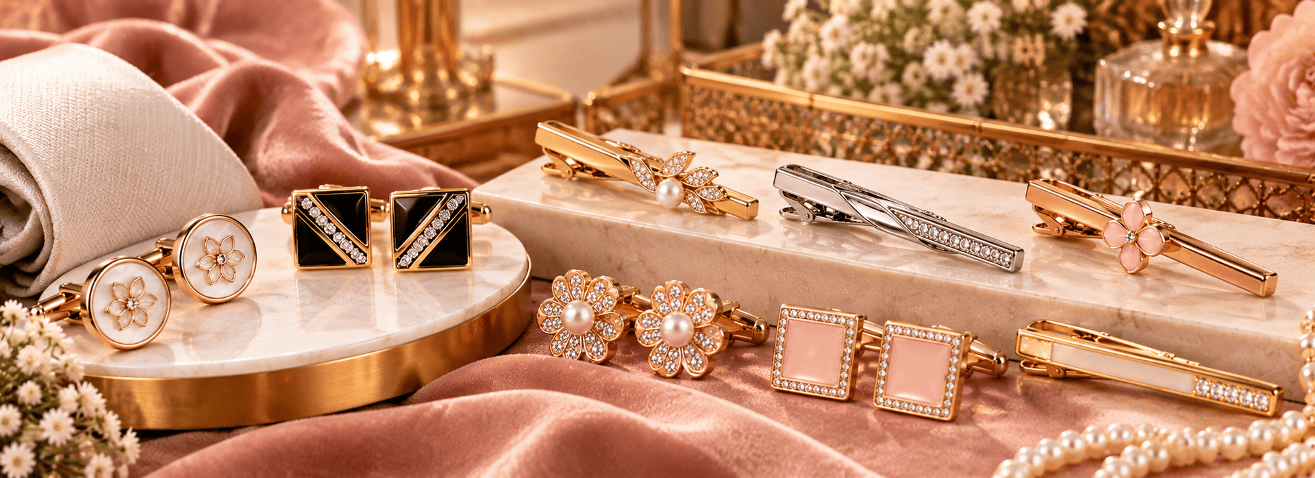 Cufflinks & Tie Clips