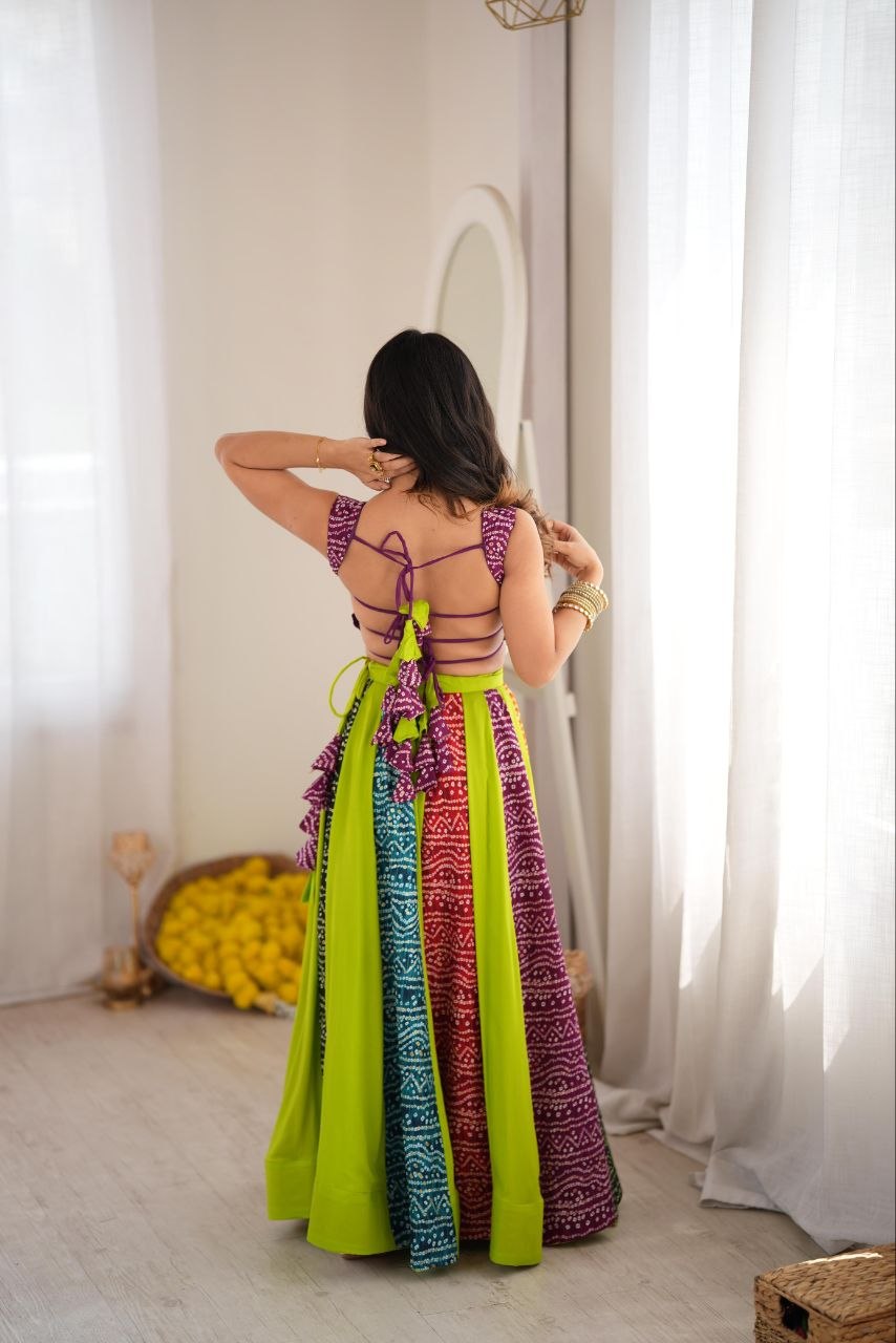 Mal Chanderi Beads Embroidery Gown With Designer Cutwork Dupatta