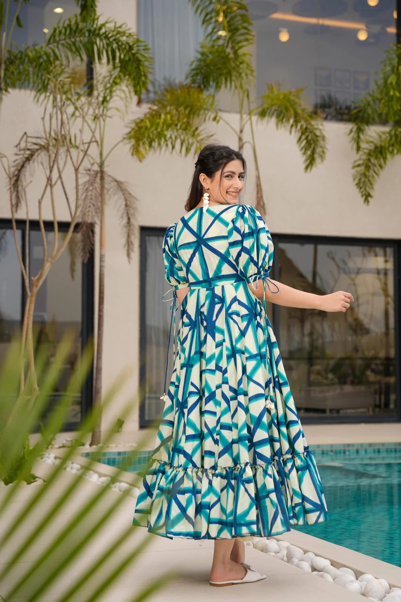 MY Fashion Premium Botanical Printed Rayon Co-Ord Set � DF-1004