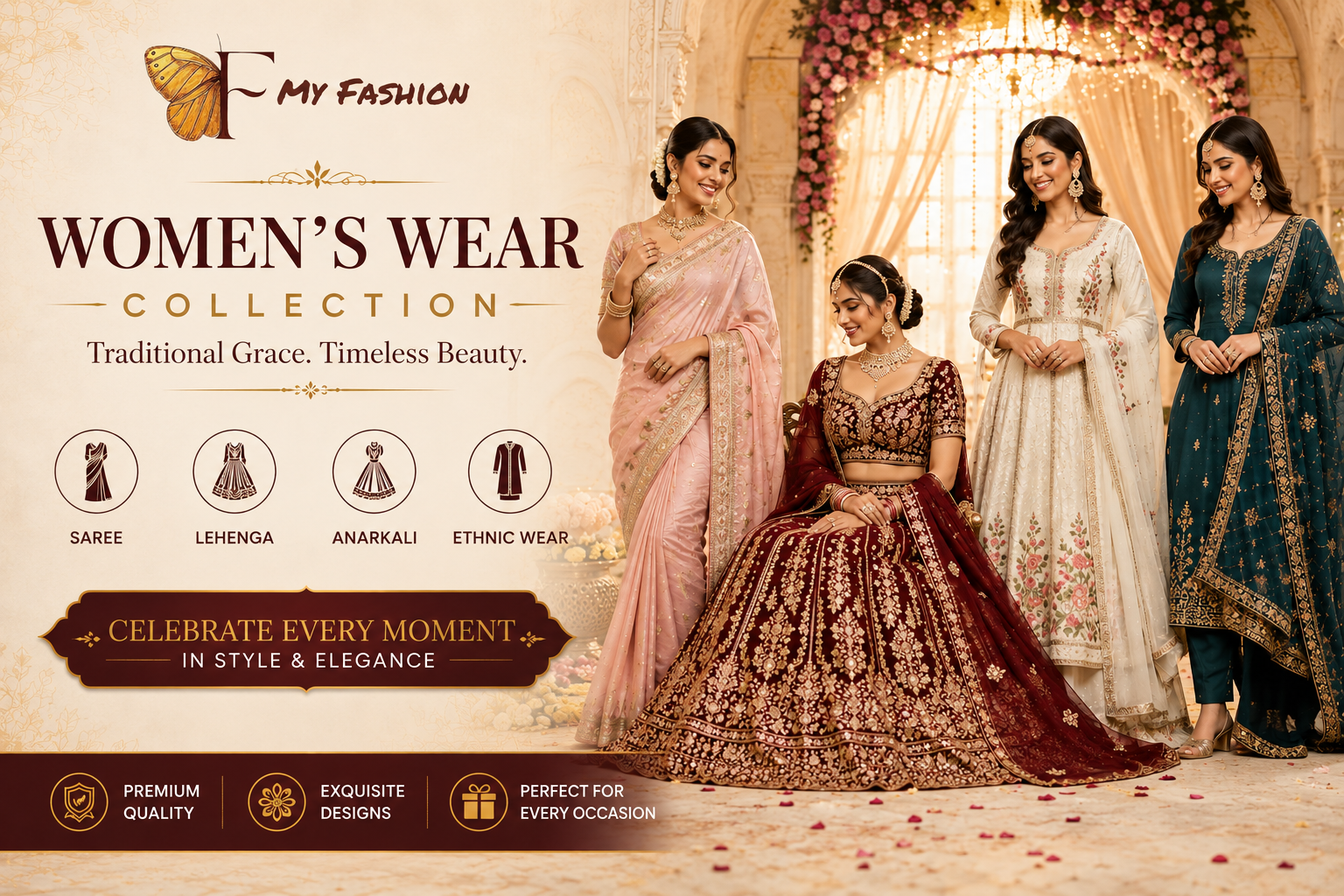 Women’s Wear: Explore Elegant Indian Fashion for Every Occasion