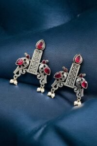 Graceful Bird Stud Earrings