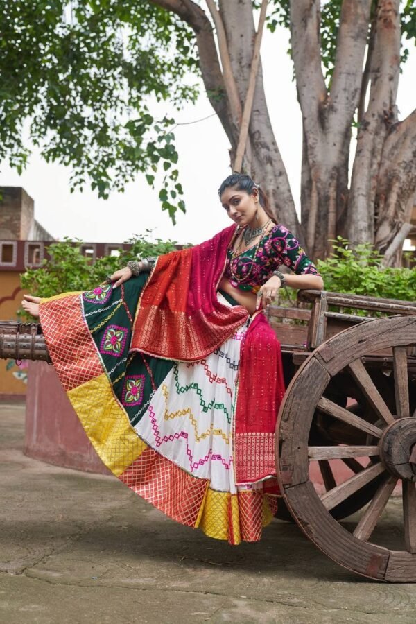 Chaniya-Choli-9.jpg Multi-Color Designer Chaniya Choli for Garba Night – Shop Now for Best Quality & Style! - Image 5