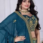 Designer Fox Georgette Lehenga Set