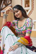 Elegant White Lehenga Choli 2025