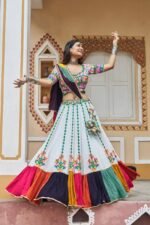 Elegant White Lehenga Choli 2025