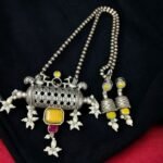 Ethnic Brass Necklace Set