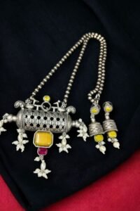 Ethnic Brass Necklace Set
