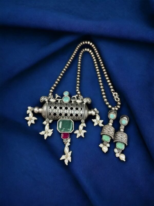 Ethnic-Brass-Necklace-Set-5.jpeg Ethnic Brass Necklace Set