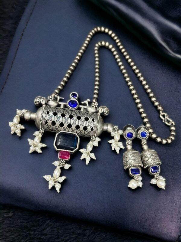 Ethnic-Brass-Necklace-Set-7.jpeg Ethnic Brass Necklace Set