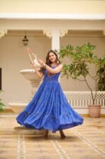Navratri Gamathi Work Gown