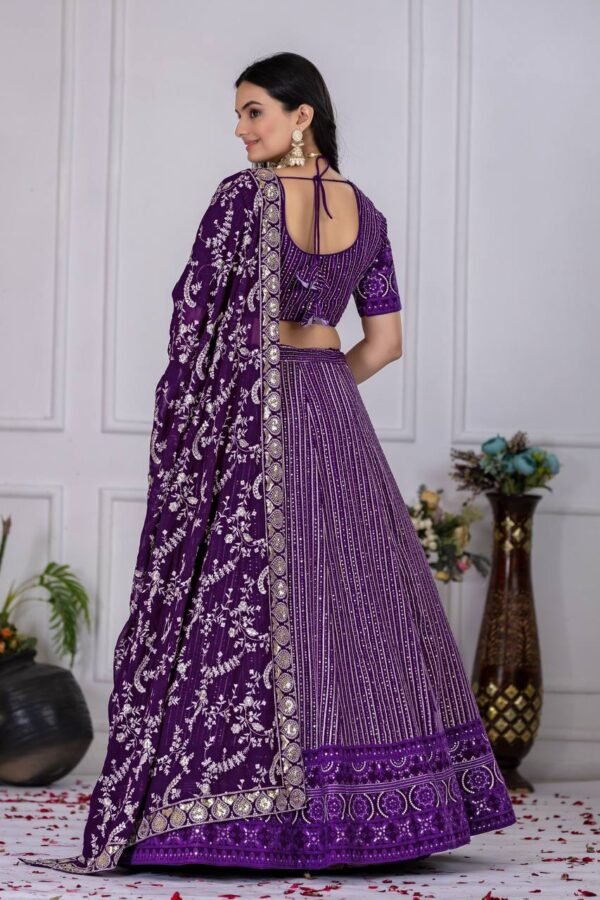 Fox Georgette Embroidered Lehenga Fox Georgette Embroidered Lehenga