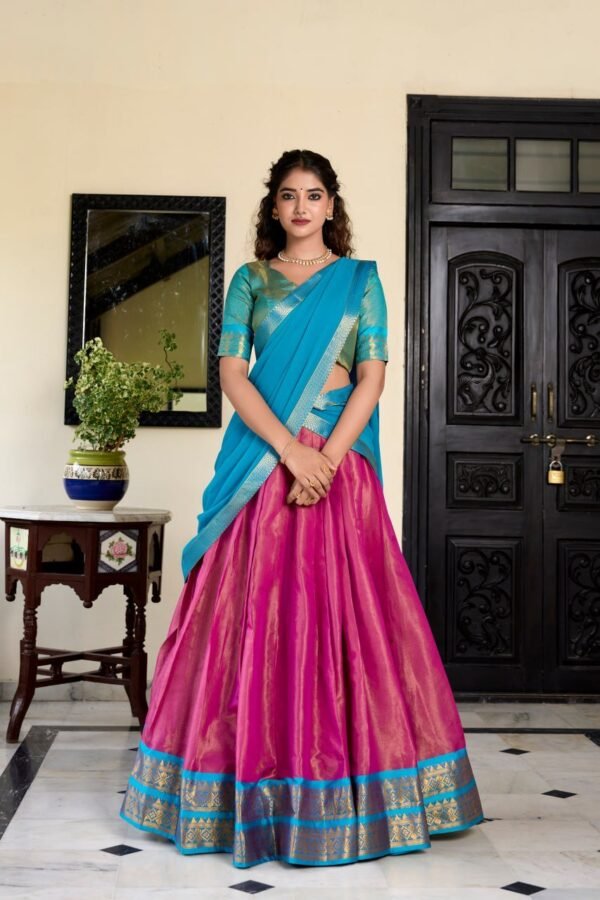 Kanchipuram Lehenga Choli Kanchipuram Lehenga Choli