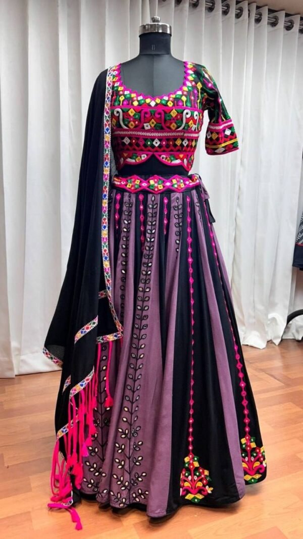 Multi-Color-Lehenga-Choli-29.jpg Navratri Special Lehenga Choli 2025 – Limited Edition | My Fashion - Image 5