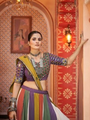 Elegant Multi Color Lehenga Choli
