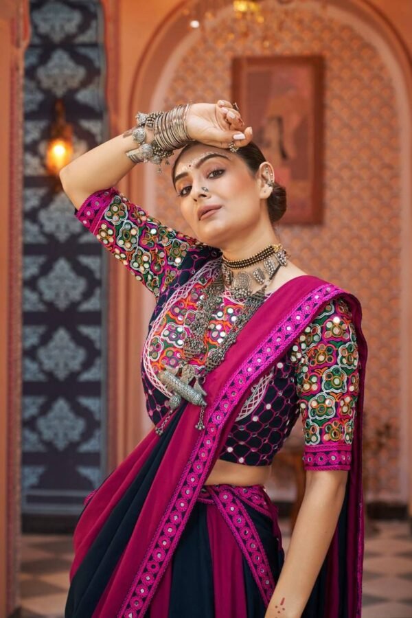 Elegant Multi Color Lehenga Choli Elegant Multi Color Lehenga Choli