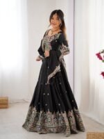 Natural Crepe Silk Lehenga Set