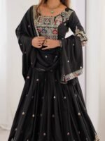 Natural Crepe Silk Lehenga Set