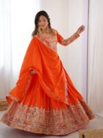 Natural Crepe Silk Lehenga Set