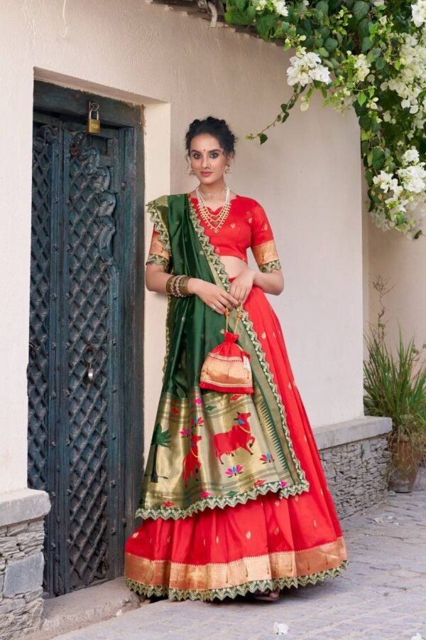 Paithani Silk Lehenga Paithani Silk Lehenga