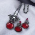 Silver Replica Pendant Set