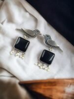 Stylish Bird Earrings – High-Quality Oxidized Studs in 10 Colors – My Handicraft India - Image 7