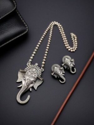 Traditional Ganesha Necklace Set