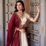 Kanchipuram Zari Weaving Lehenga Set