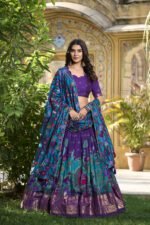 Tusser Silk Lehenga Choli