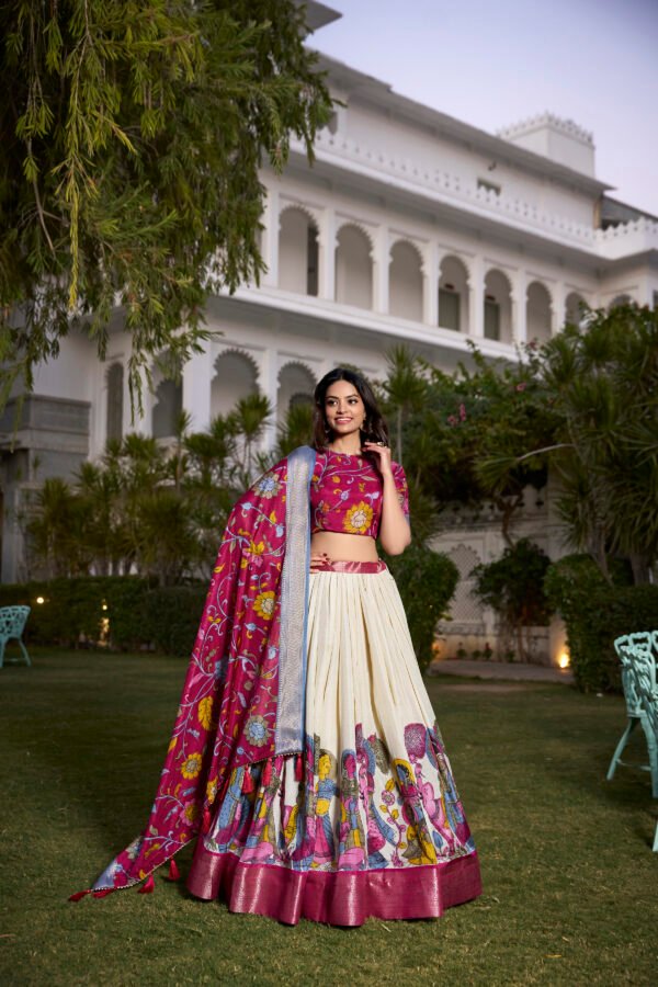 1231WHT MAIN Dhingli Lehenga Choli