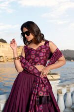 Tussar Silk Lehenga Set