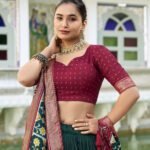 Mirror Design Lehenga Choli