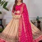 Tussar Silk Lehenga Set