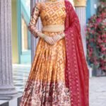 Tussar Silk Lehenga Set