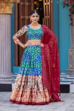 Tussar Silk Lehenga Set