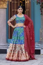 Tussar Silk Lehenga Set