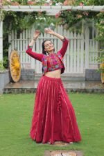 Kutchi Work Lehenga Choli – 8M Flair | Full-Stitched | Navratri Special 2025 - Image 12
