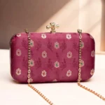 Designer Ethnic Brocade Clutch