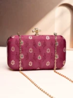 Designer Ethnic Brocade Clutch