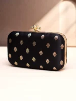 ✨ Luxury Designer Ethnic Brocade Clutch – Big Size (8×4 inches)– Big Size Wedding & Party Handbag | My Fashion - Image 2