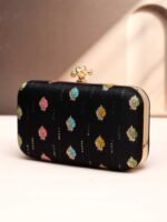 ✨ Luxury Designer Ethnic Brocade Clutch – Big Size (8×4 inches)– Big Size Wedding & Party Handbag | My Fashion - Image 2