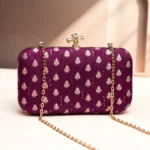 Designer Ethnic Brocade Clutch