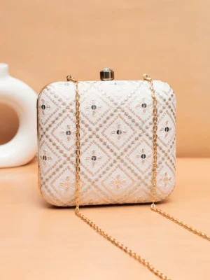 Designer Ethnic Embroidery Clutch