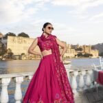 Tusser Silk Lehenga Set