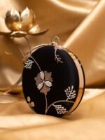 ✨ Luxury Designer Round Ethnic Clutch – Big Size Wedding & Party Handbag | My Fashion - Image 2