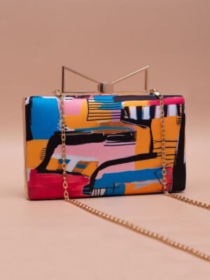 Designer Art Printed Clutch